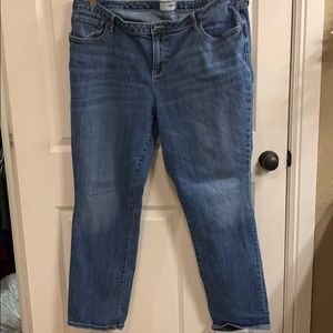 Old navy straight jeans size 18 regular